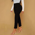 Versatile Comfortable High Waist Slim Casual Trousers