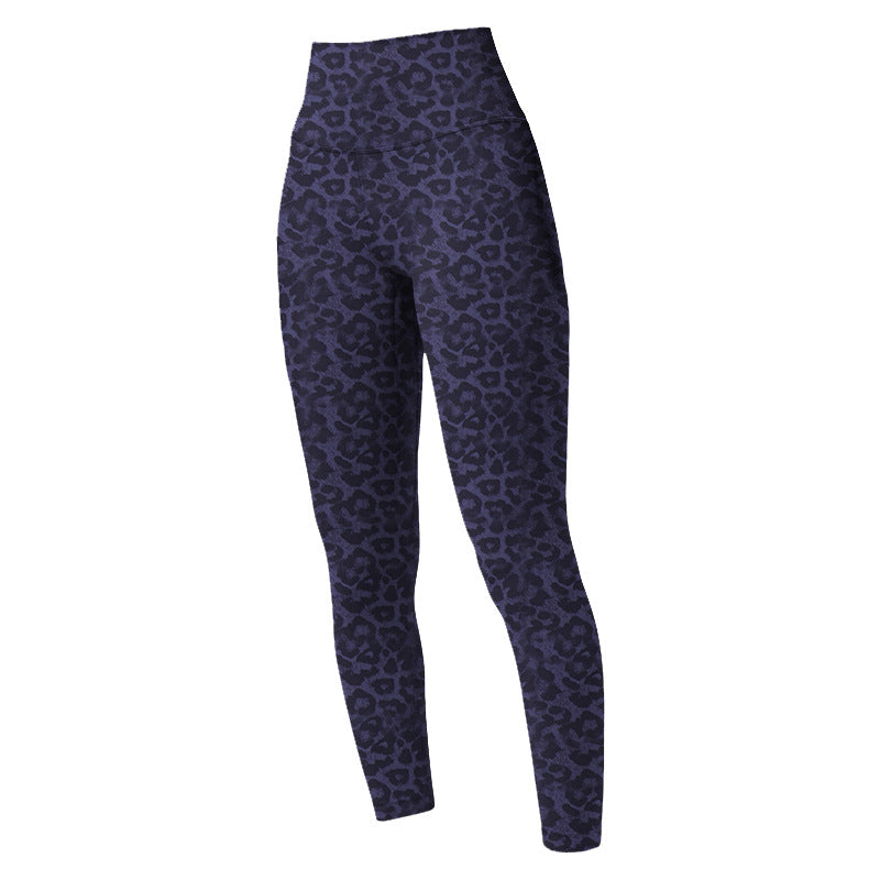 Women's Printed High Waist Nude Feel Skinny Yoga Pants