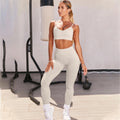 Two-Piece Suit Women Yoga Clothing Sports Pants Bra Fitness Clothes
