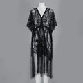 Self-tie Lace Cashew Sunscreen Shawl For Women