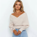 Loose Sweater off shoulder