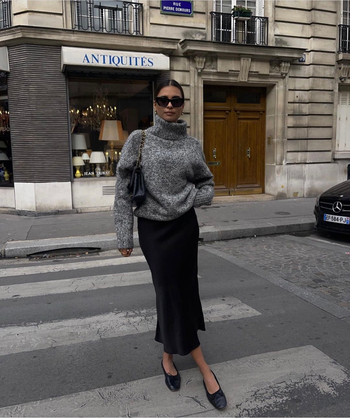 Gray Turtleneck Sweater Sweater Base Goes With Everything