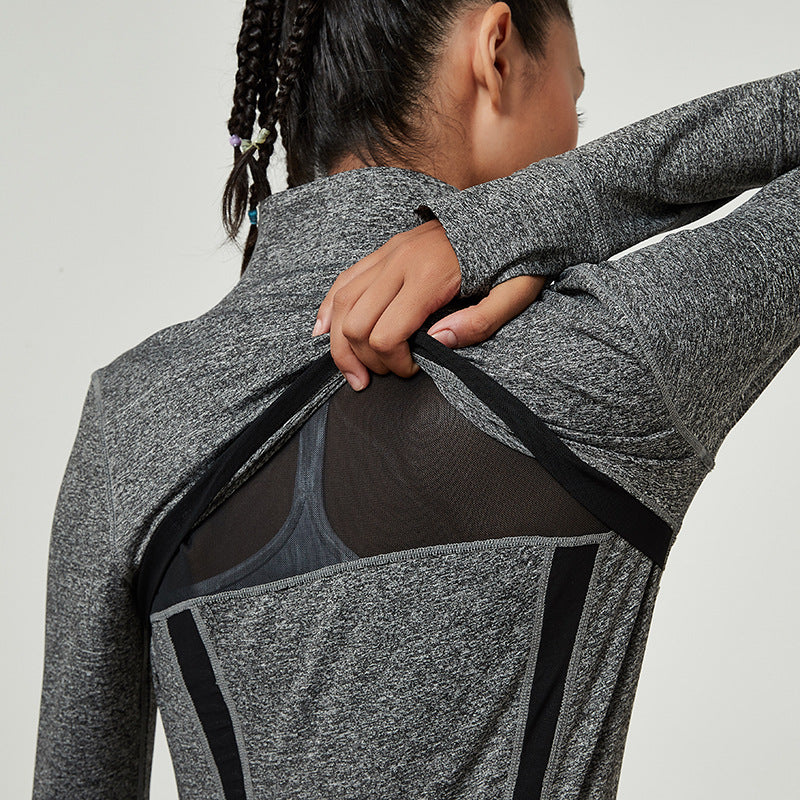 tight fitness yoga jacket