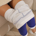 Cashmere Winter Wear High Waist Leggings For Women