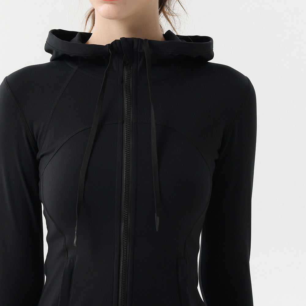 Yoga Clothes Hooded Fitness Hoodie Quick-drying