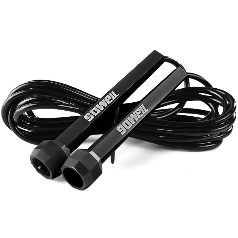 Fitness  Crossfit Skipping  Rope Cord Speed Jumping Exercise Equipment Adjustable Boxing Skipping Sport   Rope Red Balck