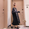 Mid-length Twist Sweater Knit Sweater