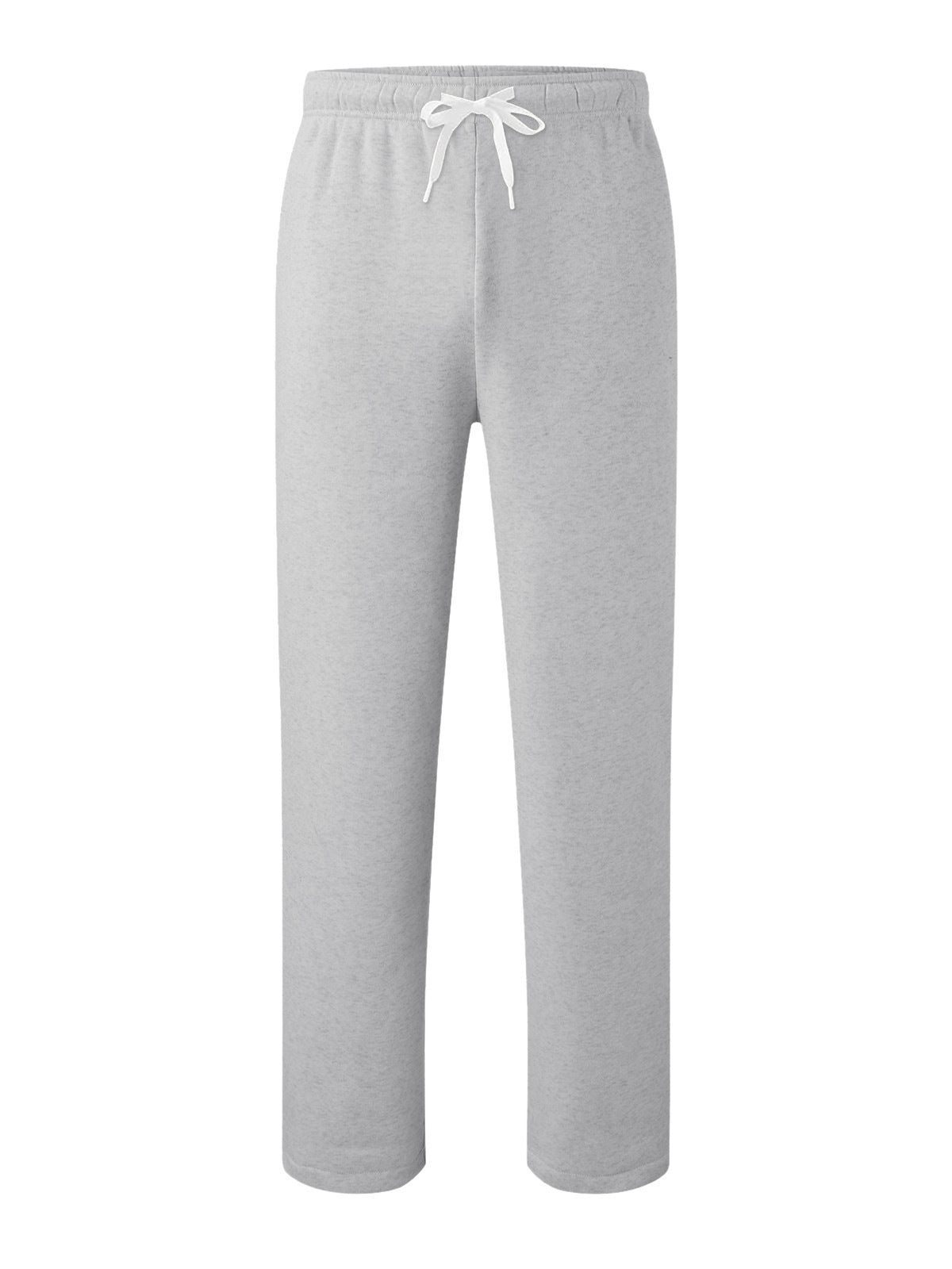 Women's Fleece-Lined Casual Straight-Leg Sports Sweatpants For Fall And Winter